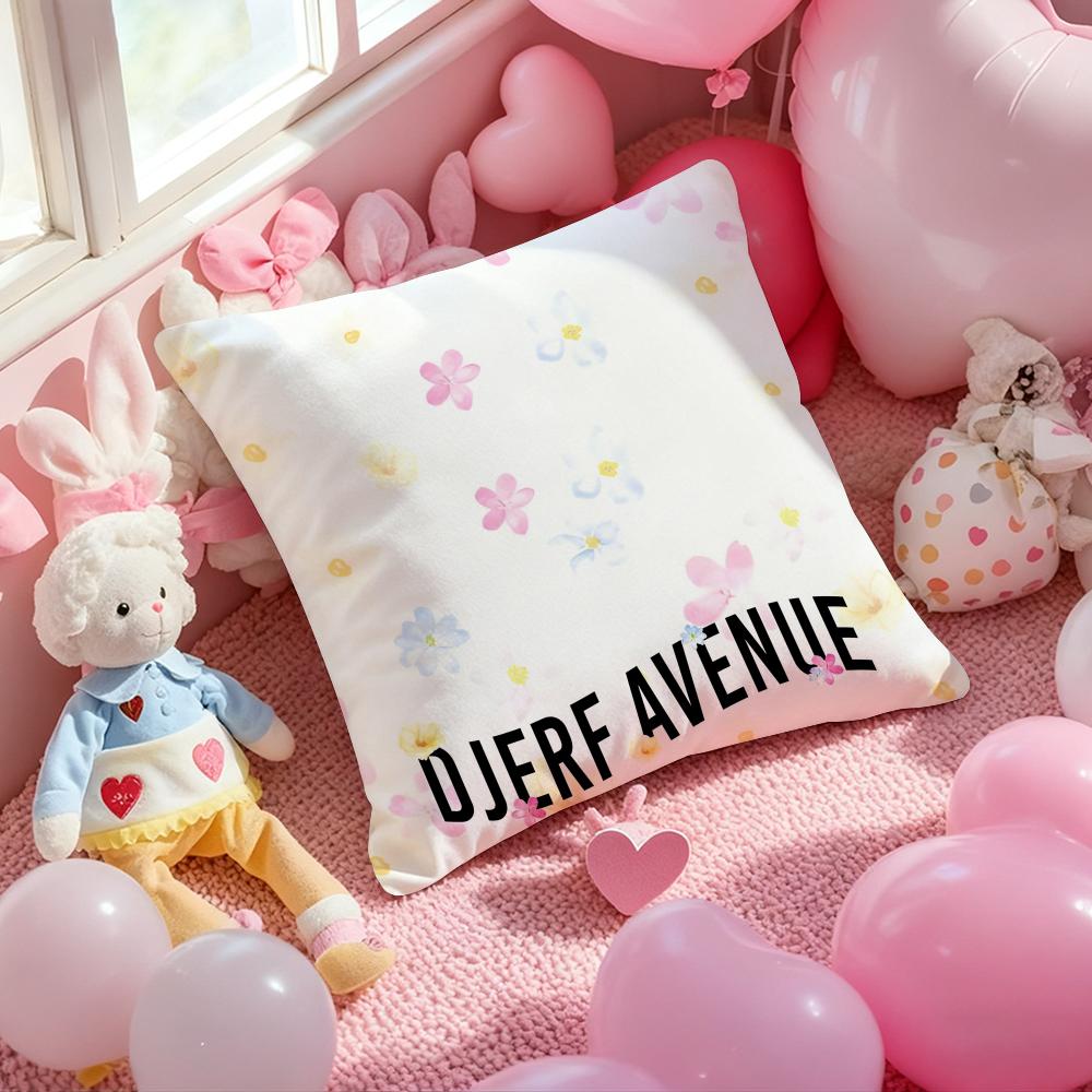 

Djerf Avenue Fashion Cushion Cover Pattern Printed Pillowcase for Living Room Sofa Cushion Cover & Bedroom Decor 12x12Inch