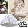 Adjustable Fish Bone Lolita Petticoat Violence Support Tutu Skirt Bridal Crinoline  JK Uniform