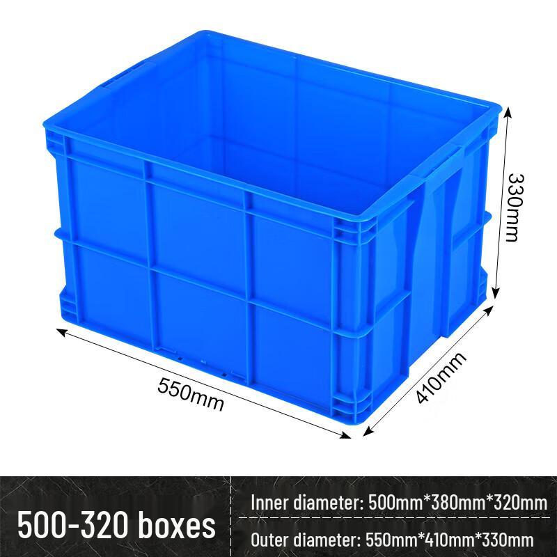 Rectangular Plastic Parts Storage Turnover Box
