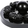 Formation Obsidian Power Six Pixiu Lucky Charm AAA Natural Stone Hexagram Obsidian Good Protection from Luck Career Love Financial Fortune Telling