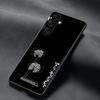 Art Red spider lilys japan design Phone Case For Samsung Galaxy S26 S25 S24 S23 S22 S21 Plus Ultra Note20 Soft Black