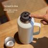 MEIISEO 316 Stainless Steel Portable Travel Tea Brew Pot