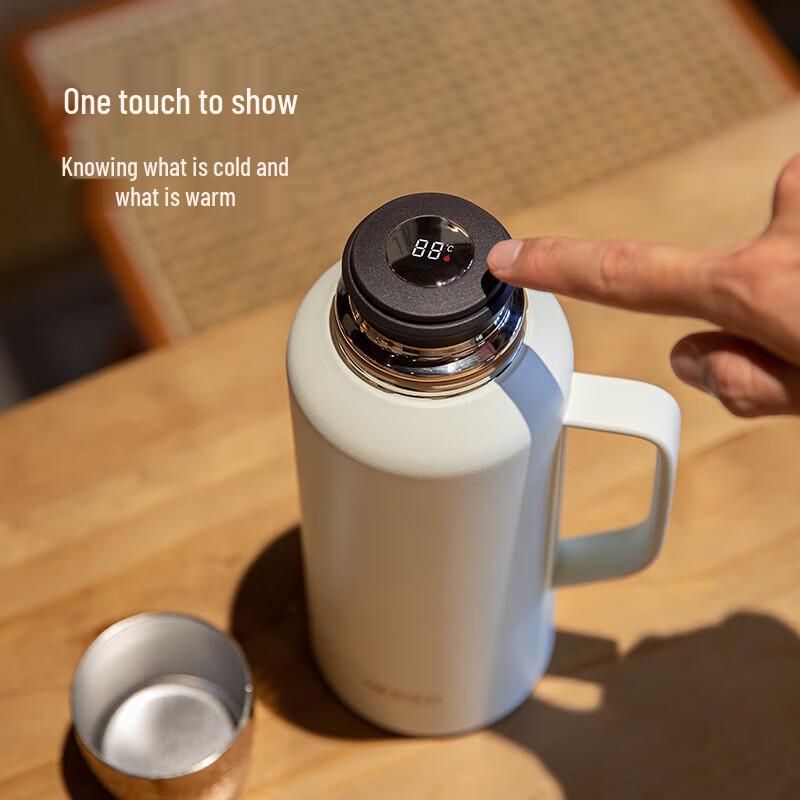 MEIISEO 316 Stainless Steel Portable Travel Tea Brew Pot