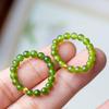 Xirui Natural Jade Stretch Ring – Original Design Retro Jewelry for Women