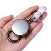 Elastic Keychain Safety Retractable Badge Reels Key Chain Ring ID Card Badge Holder Pull Keyring