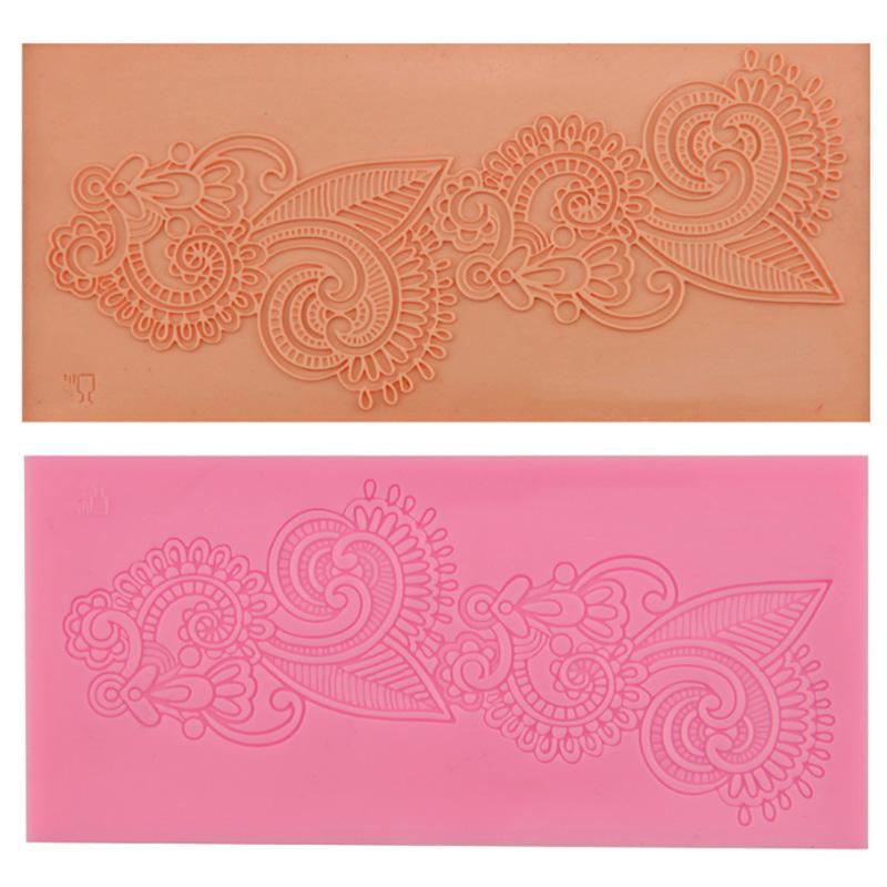 

Аксессуары для выпечки Sugarcraft пищевой класс 1 шт. инструменты для украшения торта кружевной цветочный узор