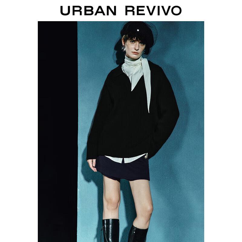 

Женский ретро кардиган поло на пуговицах с эффектом потертости S