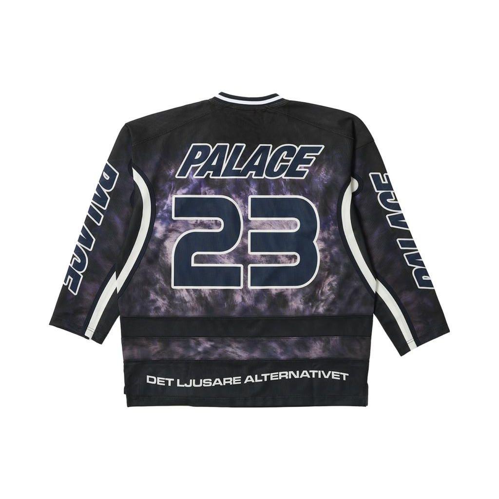Palace Brighter Alternative Hockey Jersey Black Unisex Tops P25ES073