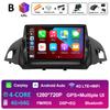Smart System GPS Navigation For Ford C-MAX Kuga 2 Escape 3 2012 2013 2014 2015 - 2019 Wireless Carplay QLED IPS Screen Head Unit