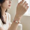 Colorful Summer Rainbow Tourmaline Bracelet – Natural Stone Luck Charm Beaded Jewelry for Everyday Wear