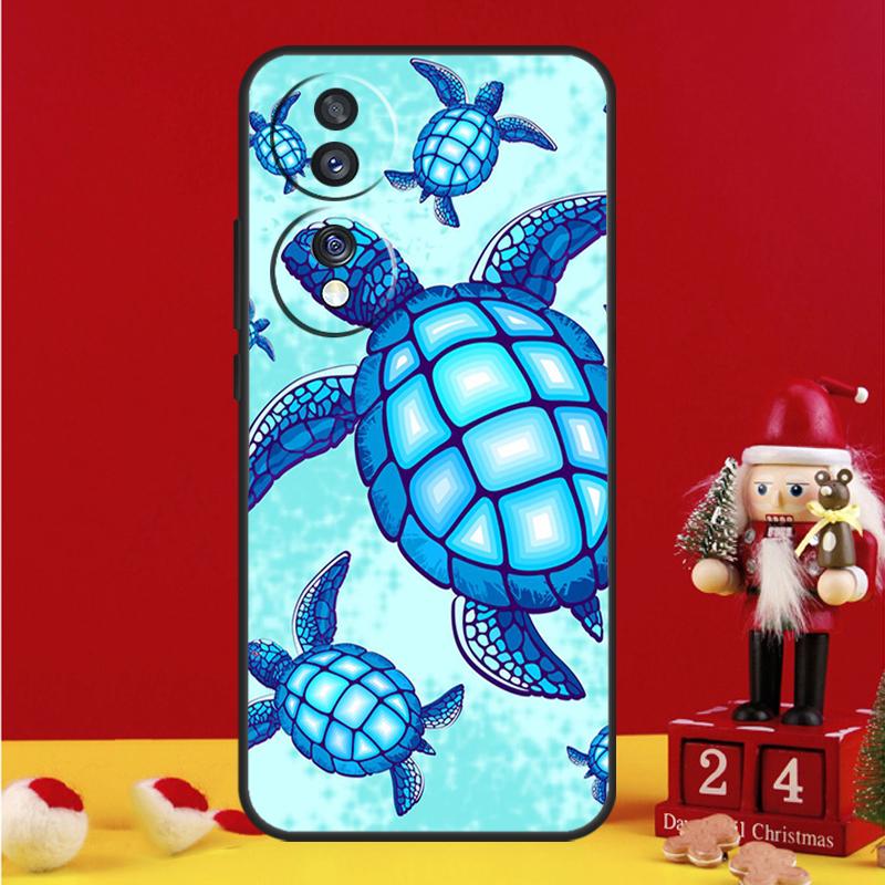 Sea Turtle Case For Honor 90 70 50 Magic 6 Lite Magic 5 Pro Honor X6a X7a X8a X9a X8 X9 X8b X9b Case