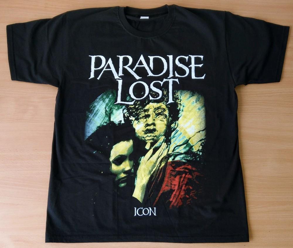 Коллекция PARADISE LOST - Икона Концертная Черная Хлопковая Футболка Все Размеры HH165 Унисекс Футболка XL