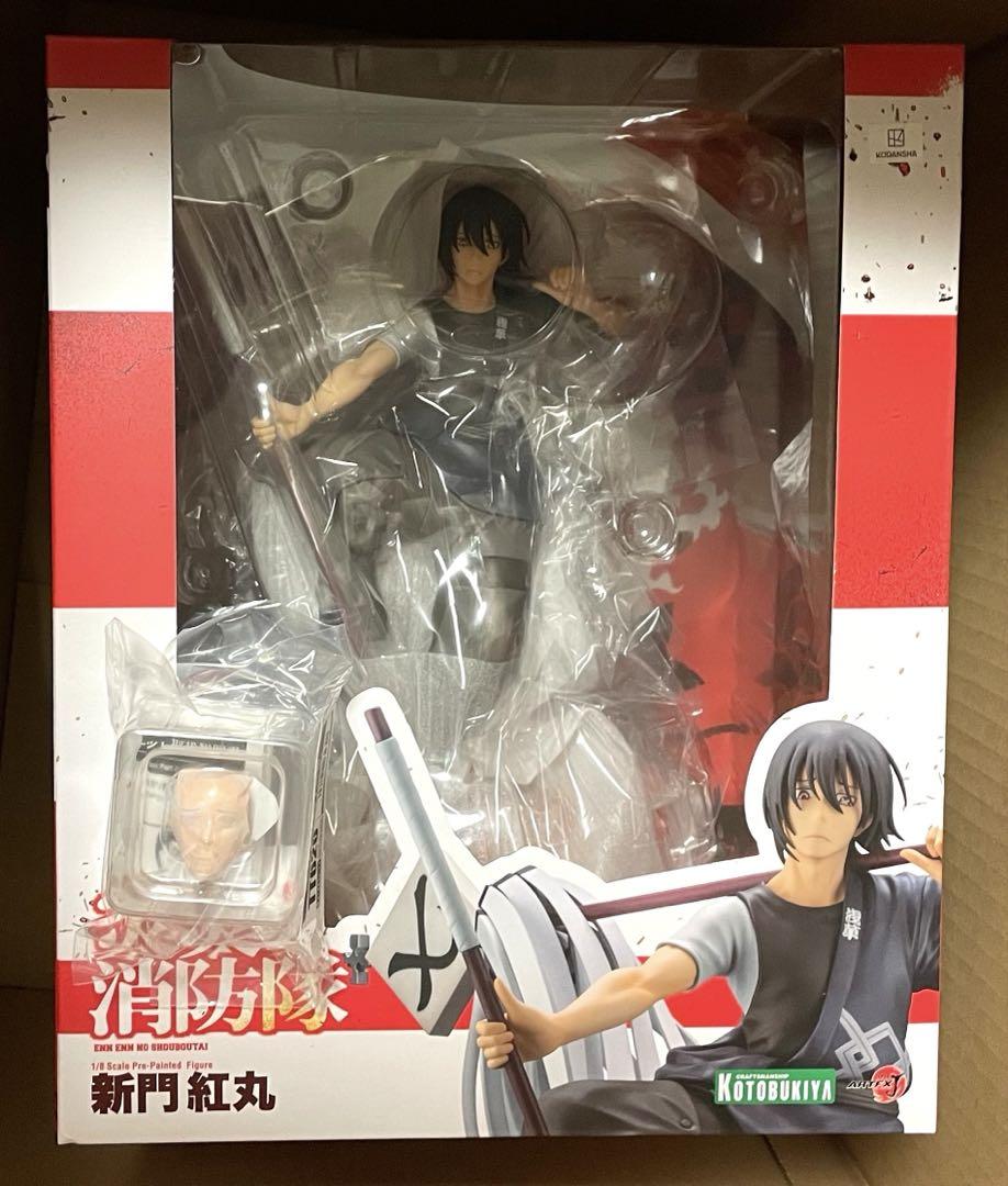 

[USED] ARTFX J Fire Force Shinmon Benimaru Figure by Kotobukiya with Bonus