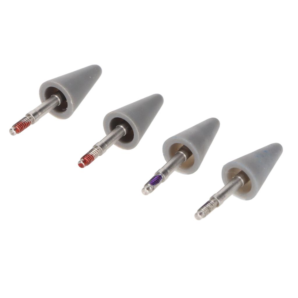 4Pcs Tablet Stylus Tips Smoother Writing Flexible Soft Easy Installation Touch Stylus Pen Nibs for