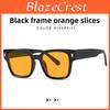 Nouveaux Lunettes de Soleil Carrées Mode Femme Avec Protection UV400 Pour Voyage et Activités Extérieures
