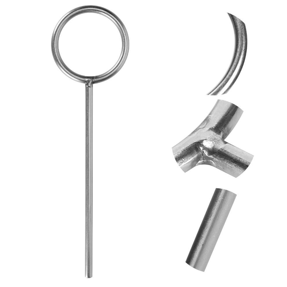 60/80/100/120mm 60/80/100/120mm Stainless Steel Support Ring Closed Support Ring Glass Flask Holder