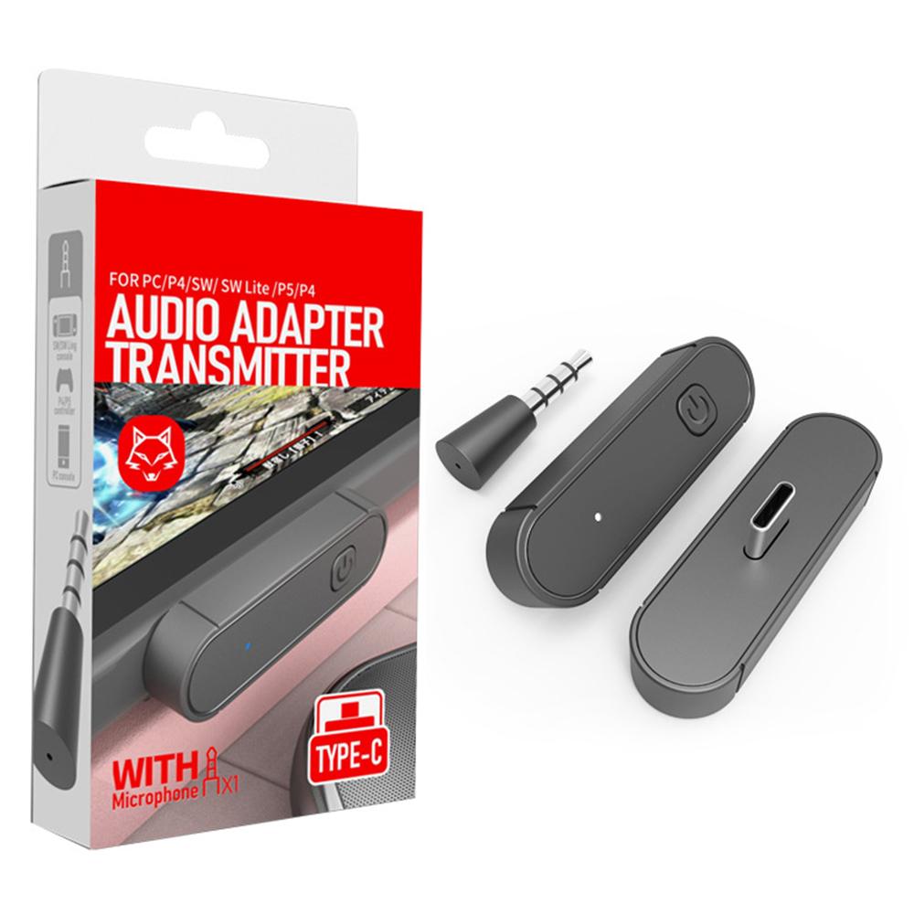 HONSON HS-SW390 For Nintendo Switch/Switch Lite/PS4/PS5 Game Console Bluetooth-compatible Receiver Transmitter