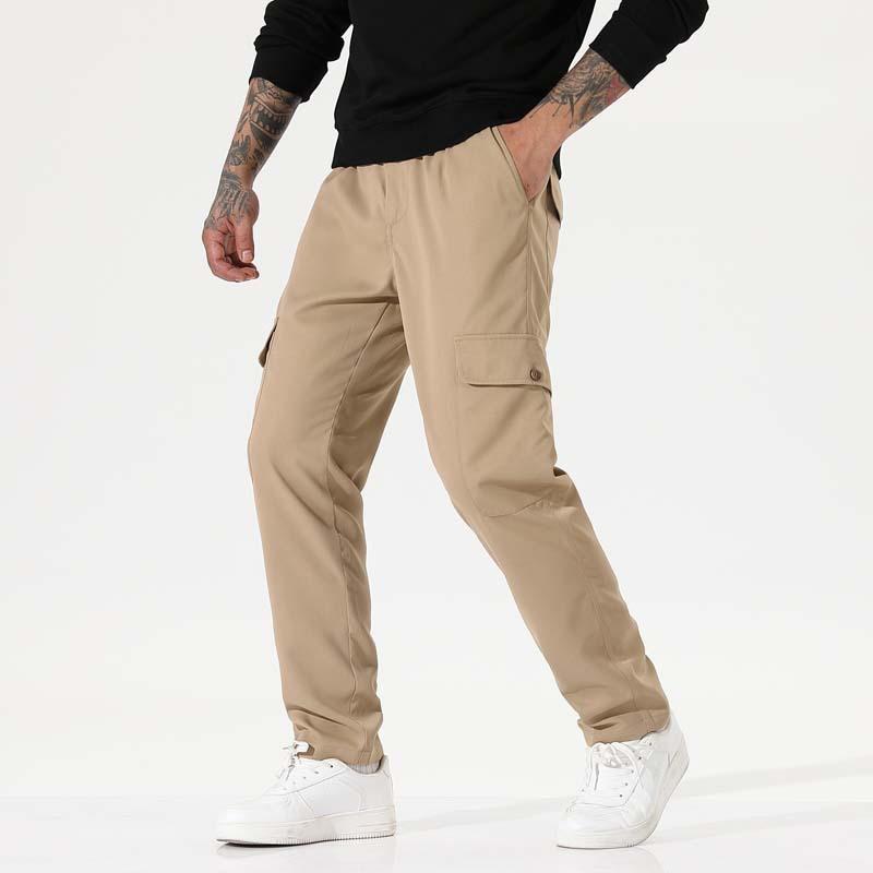 Herbstmode Lässige Lockere Werkzeug-Hose Herren Gerade Vielseitige Jugendhose