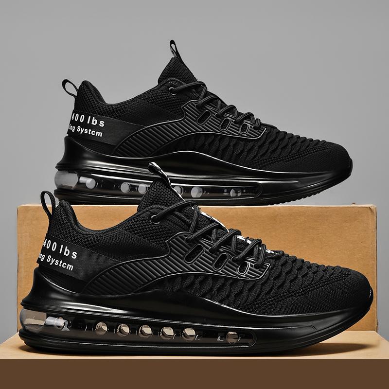 

39-48 Мужская обувь большого размера для активного отдыха, спорта, бега, теннисные кроссовки 48 чёрный