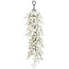 Plastic Christmas Artificial Plant Garland Reusable Xmas Candle Cup Ring  Holiday Party