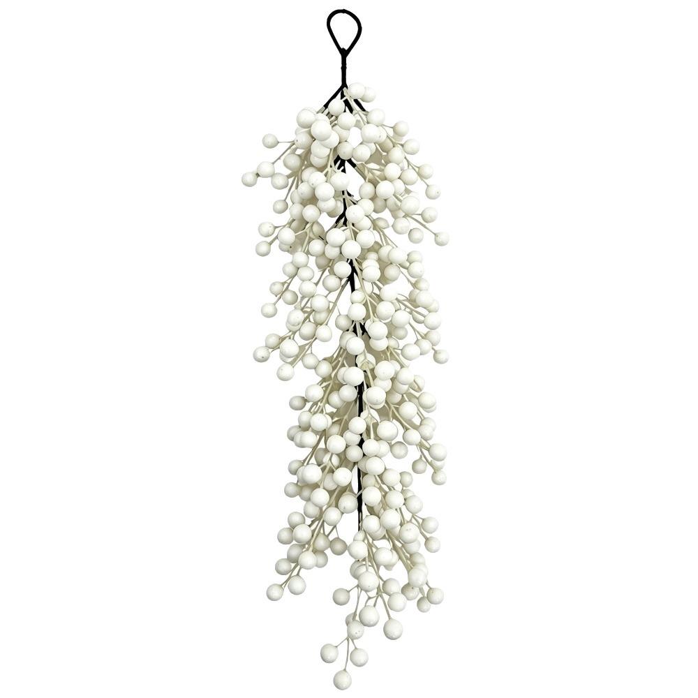 Plastic Christmas Artificial Plant Garland Reusable Xmas Candle Cup Ring  Holiday Party