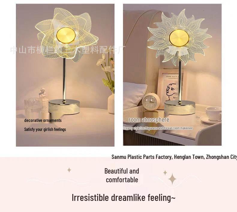 Nordic Butterfly Desk Lamp - Luxury Bedroom & Atmosphere Lighting