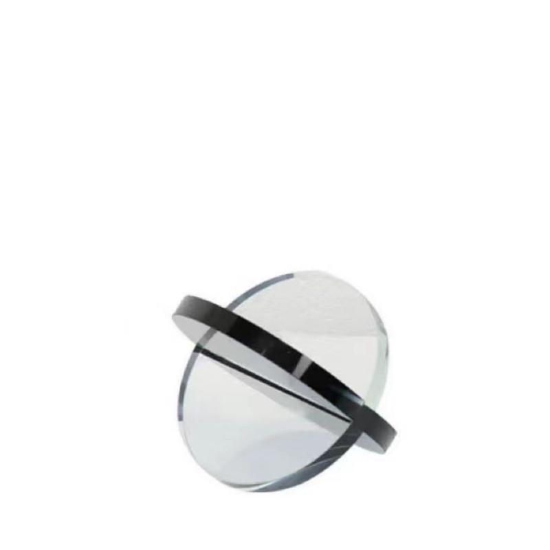 Glass Craft Transparent Geometric Semicircle Ornament Intersect Glass Ball Decorative Figurines Home Decoration Accessories