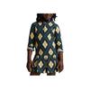 Polo Ralph Lauren Kids  Dress Set FW25 With Collar Long Sleeve Elastic Waist Diamond Pattern Pleated Skirt Kids Dress Set 313979019-001