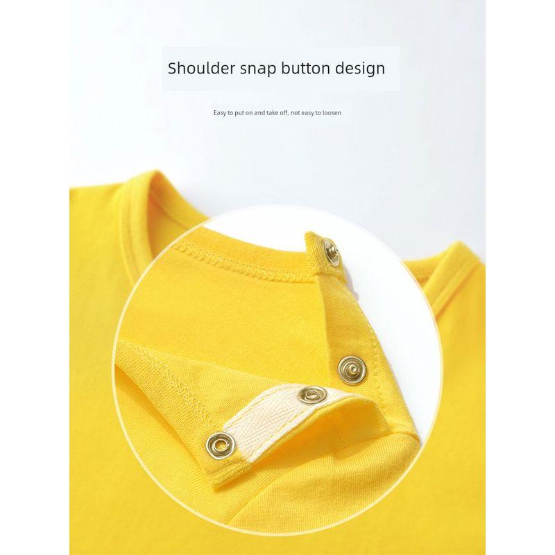 Girl Long Sleeves T-Shirt Spring and Autumn Baby Pure Cotton round Neck Pullover Tops Kids Strawberry Bottoming Shirt Clothes