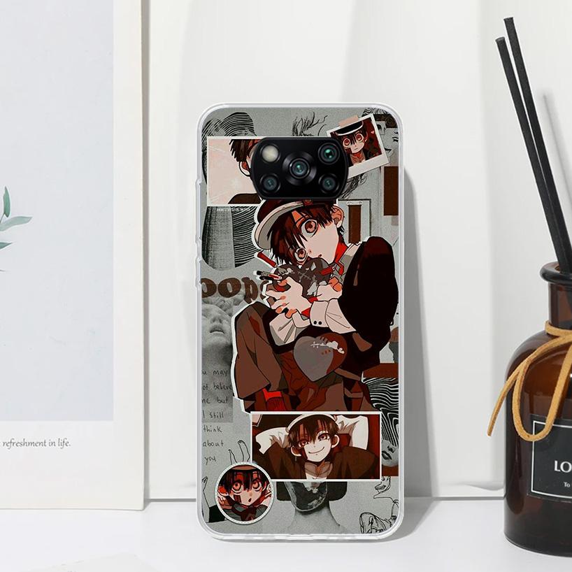 Anime Toilet Bound Hanako Kun Phone Case For Xiaomi Poco X7 X6 X5 M7 M8 Pro F7 Ultra Redmi 15C 15 13C 13 12C 12 10 10C 10A Art F