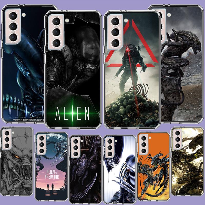 Alien Vs Predator Phone Case For Galaxy A14 A24 A34 A54 Samsung A02S A12 A22 A32 A42 A52 A72 A13 A33 A53 5G A03 A03S A23 A73 A20