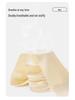 3D Peach Butt Ice Silk Seamless Mid-Rise Panties - Women's Breathable Antibacterial No-Wedgie Underwear