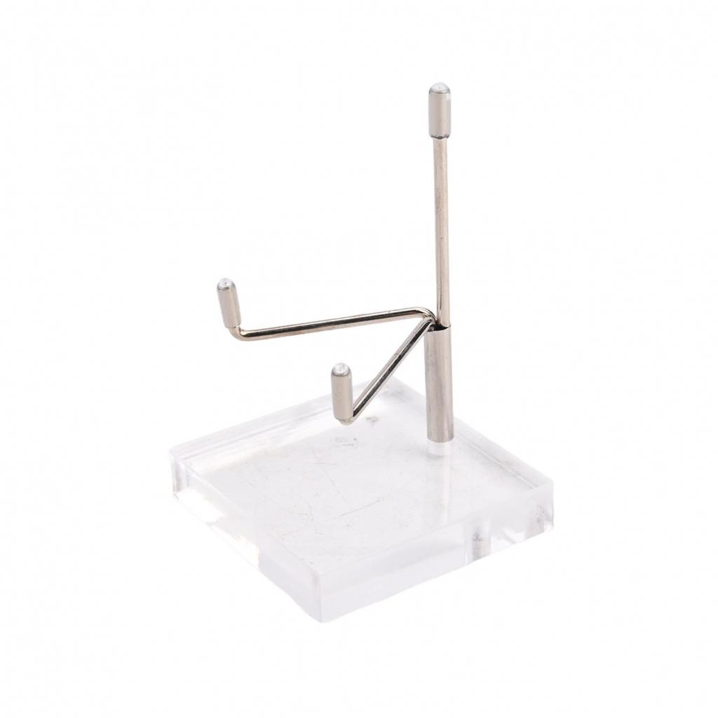 Adjustable Metal Display Stand Easel Shelf With Acrylic Base