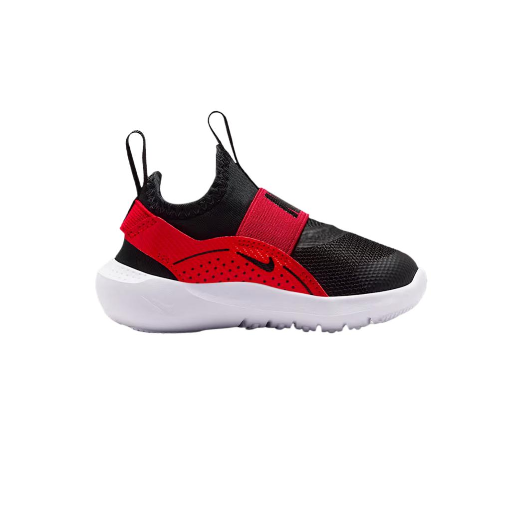 Nike Flex Runner 4 TD University Red Baby Sneakers White Black IF2895-606