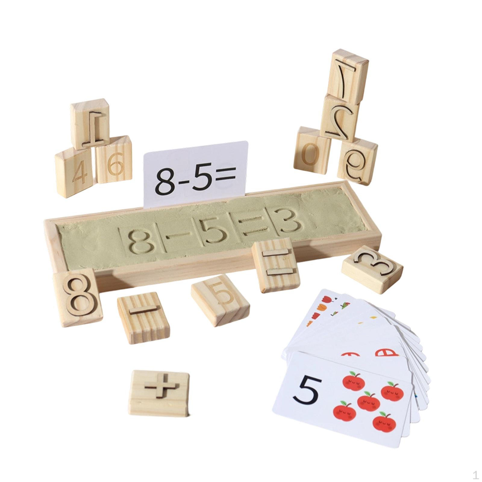 

Educational Toy: Interactive Game to Promote Imagination, Memory, Writing And Spelling Aged 3 Numbers