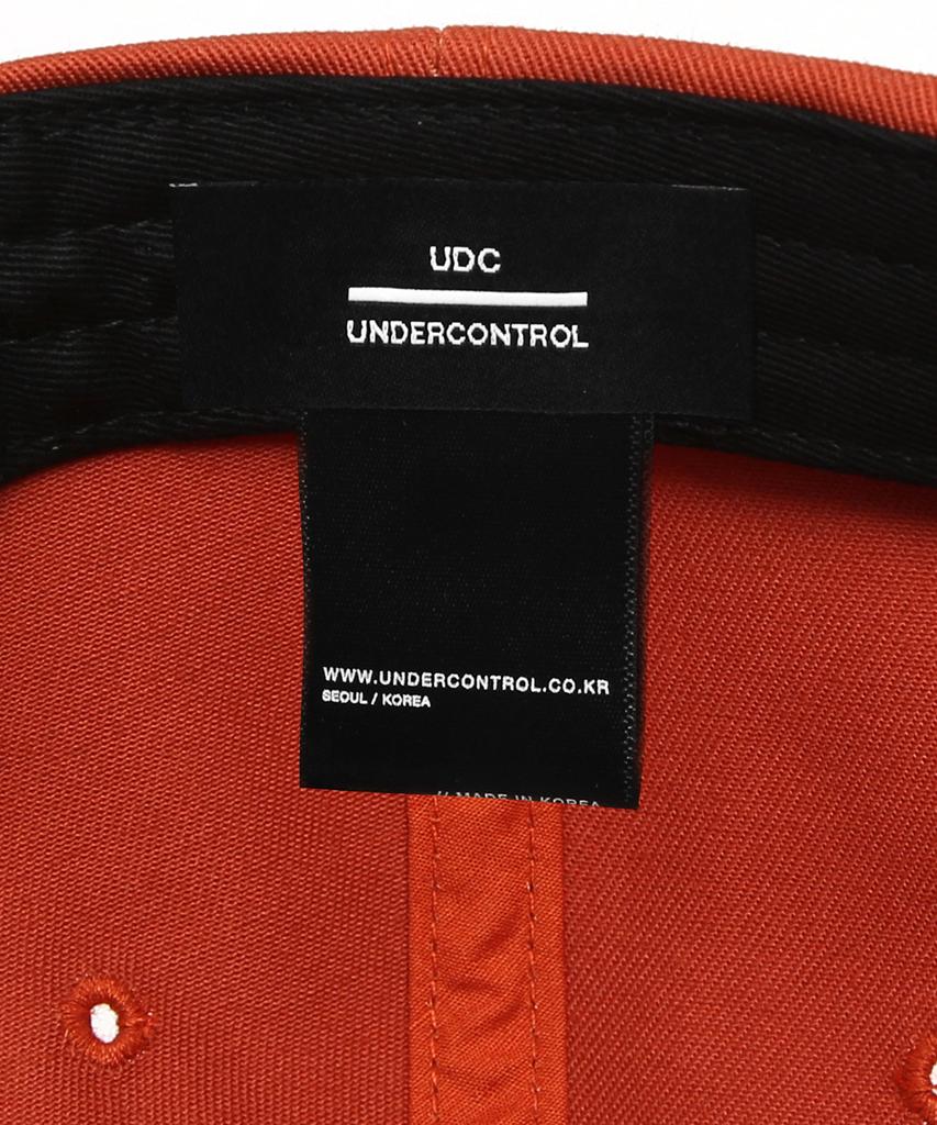 Eondeokeonteulol Cotton Logo Ball Cap Wave Logo / Authentic B B / Orange