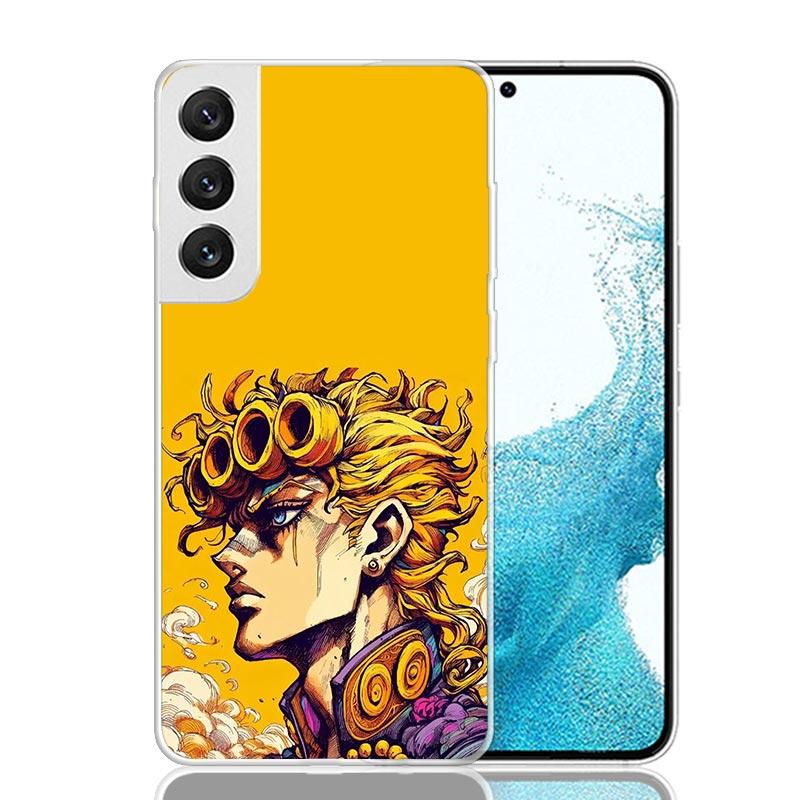 JoJo Adventure Giorno Giovanna Phone Case For Samsung Galaxy S26 S25 Edge S24 S23 FE S22 Ultra S21 Plus S20 + Fundas Cover Coque