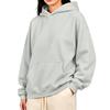 Damen Kapuzenpullover mit Tasche, Farbiger Pullover