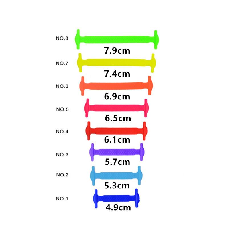Versatile No-Tie Elastic Silicone Shoelace Buckle