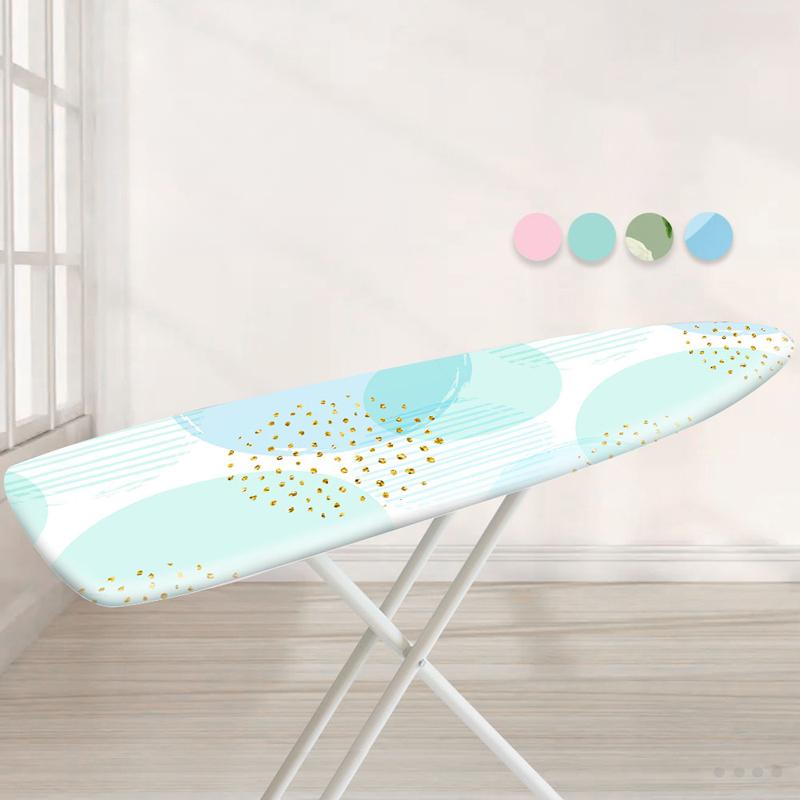 Canvas Ironing Board Cover Heat Resistant Printed Ironing Board Cover Ironing Board Accessories Protector Cover Home Decor