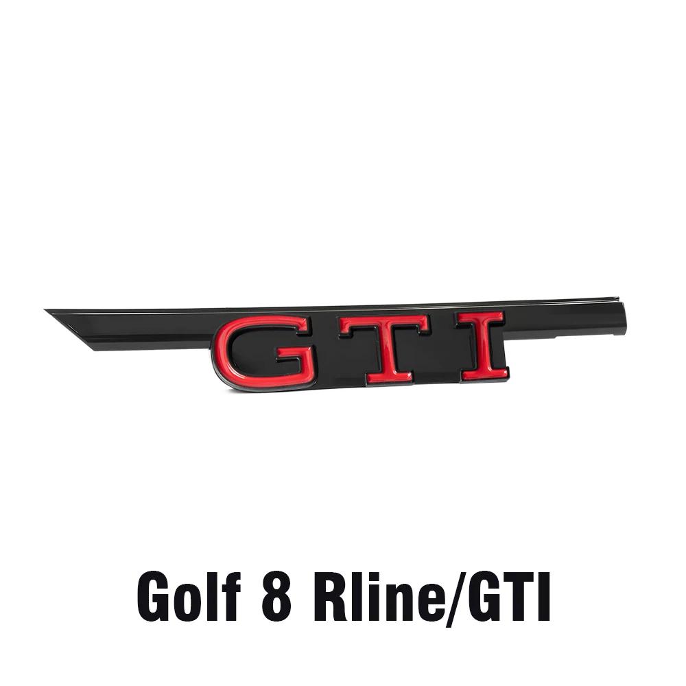 

Golf 3 4 MK3 MK4 2026 Горячий Для VW VOLKSWAGEN 1 шт. Черный/Красный 3D ABS Буквы GTI Передняя решетка Эмблема Замена Стиль Подходит Для VW Go 1pc