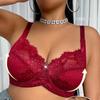 Autumn/Winter New Arrival Pure Desire Lace Plus Size Bra - Comfortable Breathable Push-Up Anti-Sagging Underwear