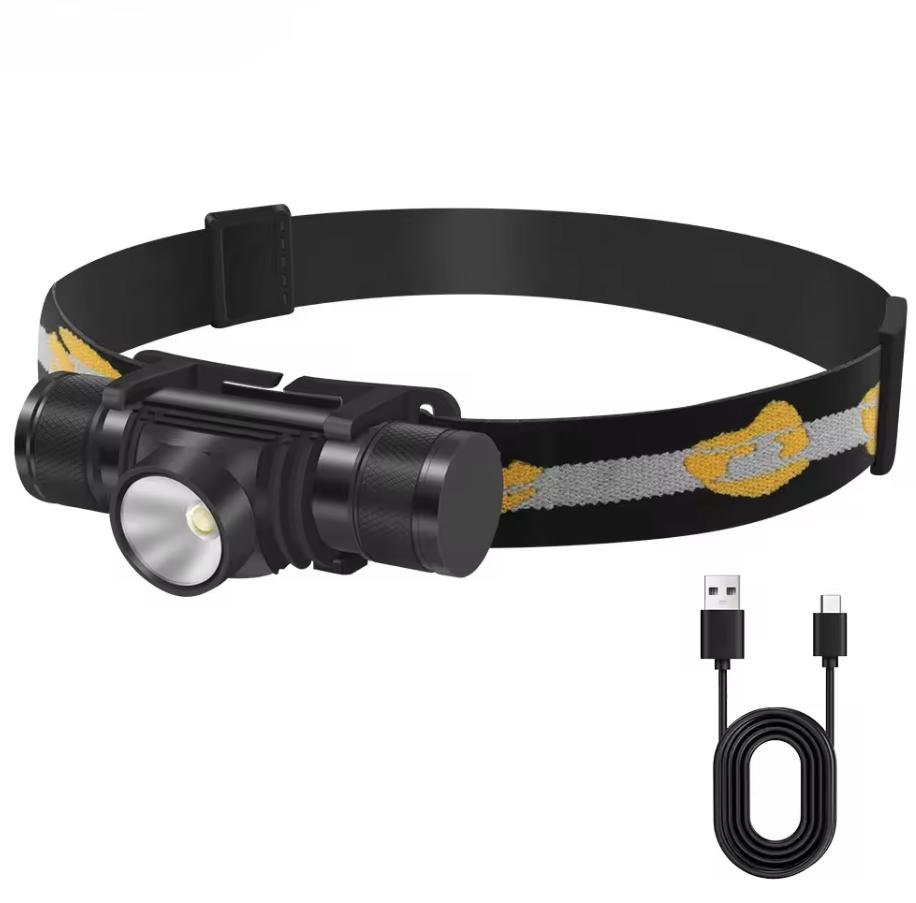 

Новейший светодиодный мини-фара высокой мощности, белый и красный, 18650, перезаряжаемый USB Type-C, фонарик для кемпинга и охоты