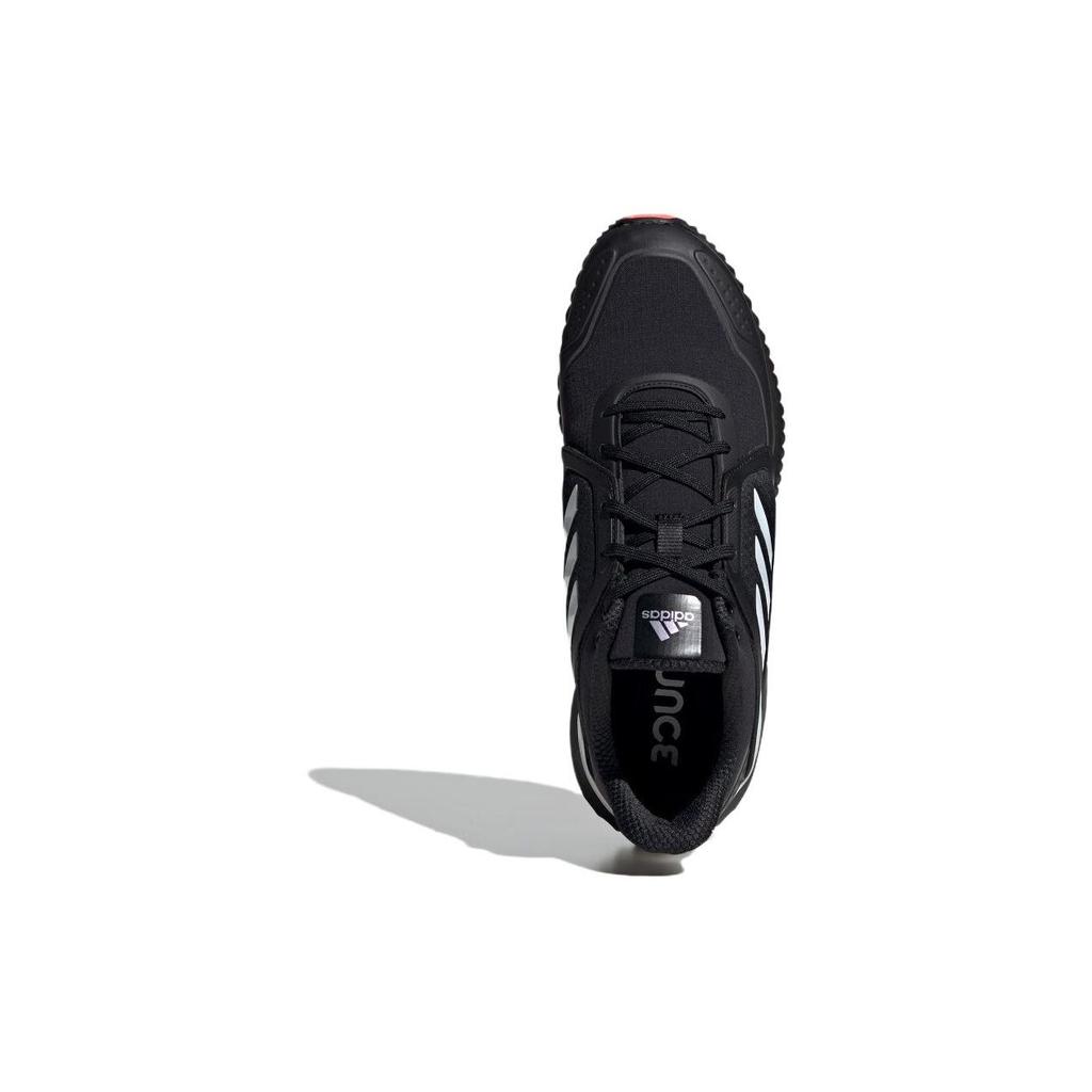 Adidas Climawarm Bounce Comfortable Versatile PU Fabric Shock Absorbing Durable Low Top Running Shoes Unisex Running Shoes Black White IF4312
