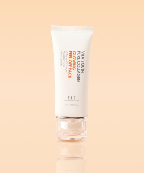 ELT Cosmetic VitaYouth Pure Collagen Glowing Peel-Off Pack Brush Not Included