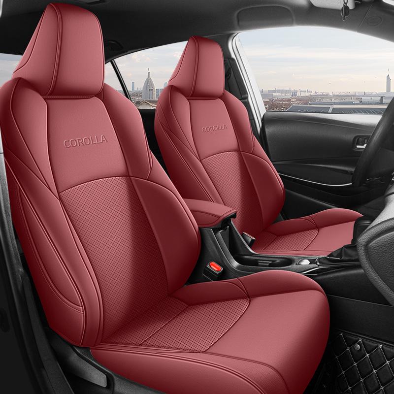 Universal All-Season Seat Covers for Toyota Corolla, Fits Dual-Engine Models, Fully Enclosed Car Seat Cushions