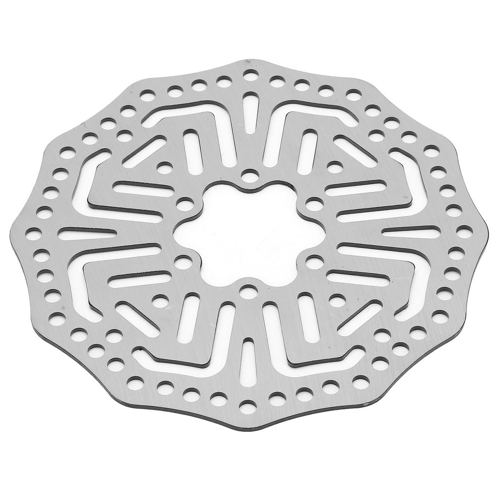 Bicycle Brake Disc Friction Effect Bicycle Disc Brake Rotor 6 Holes 140mm for Mountain Road Bicycle and Other Kinds of Bike