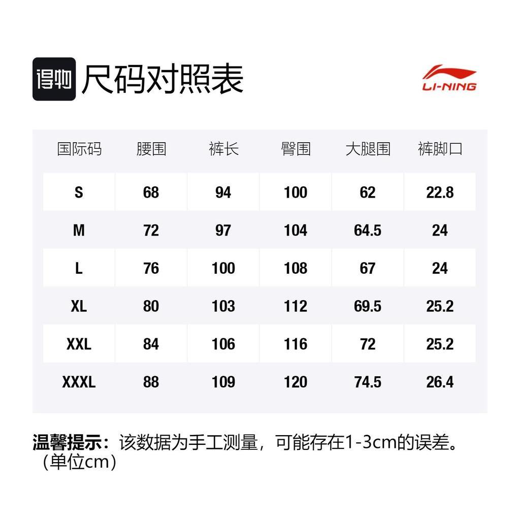 Li Ning Badfive Sweatpants Men's Gray AKLR395-3