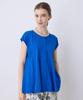 Le Souk Holiday Flared Blue Women's Blouse, 291173,