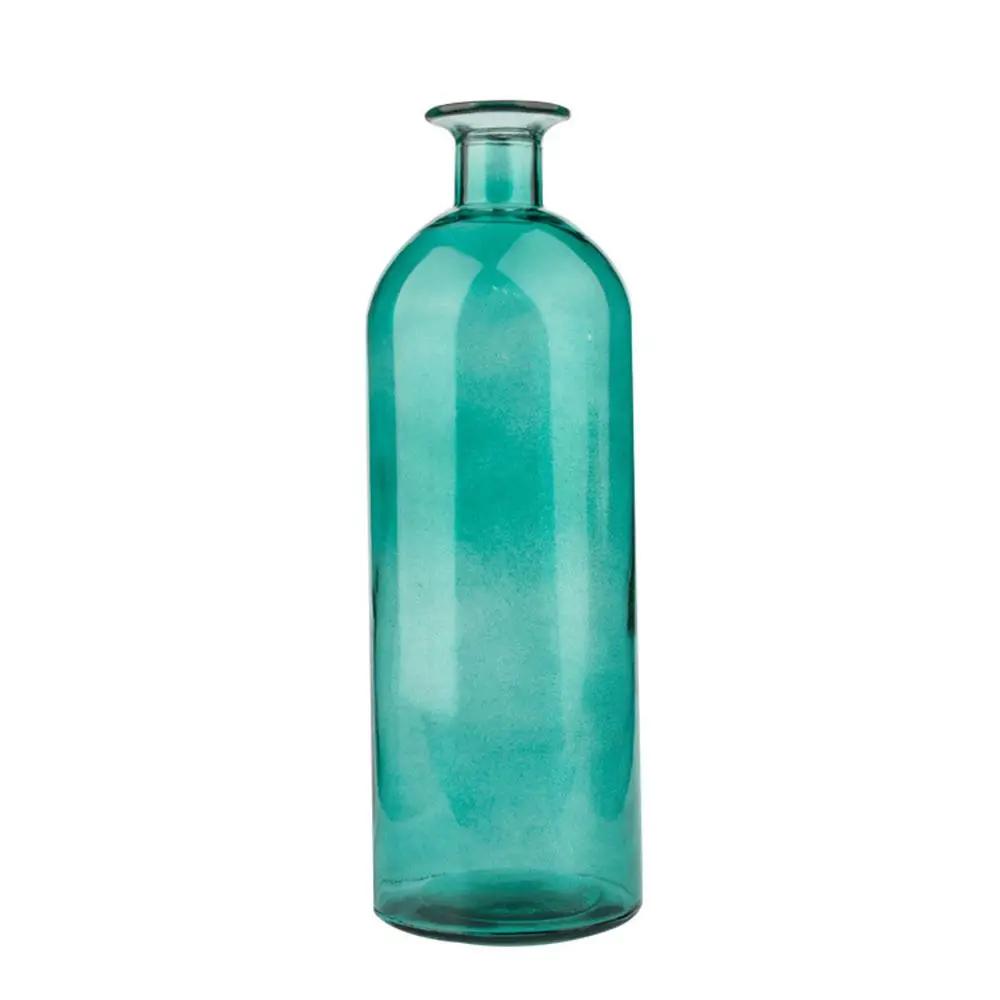 Decoración Flor de Eneldo INS Maceta para Sala de Estar Botella de Vidrio Jarrón de Vidrio Florero Decoración de Mesa Decoración del Hogar